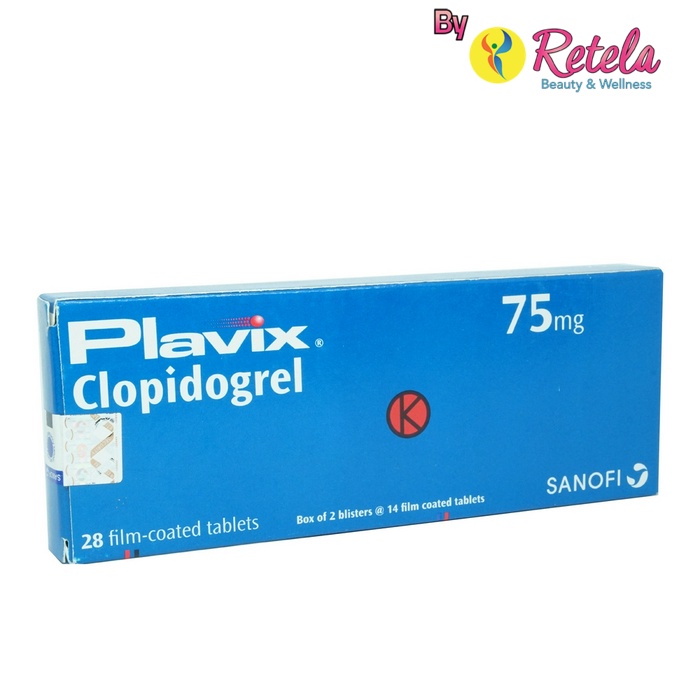 PLAVIX 75MG 1 STRIP 14 TABLET