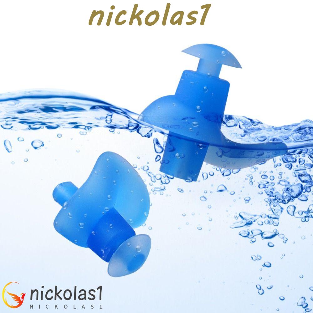 Nickolas1 Ear Plugs Water Sport Classic Spiral Anti Bising Tidur Penyumbat Kedap Suara Alat Renang Shower Ear Plugs Peralatan Renang Swim Ear Plugs