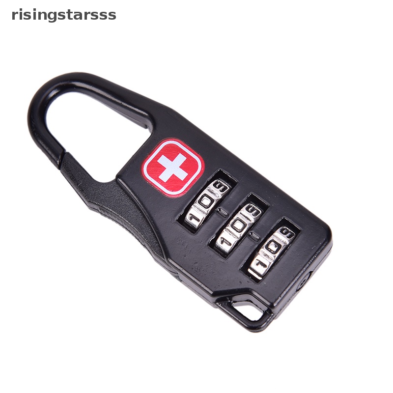 Rsid Span-new 1pc Peralatan Camping Outdoor Multi Tool Luggage Password Lock Padlock Jelly