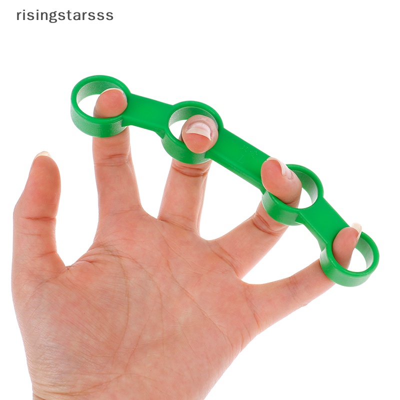 Rsid Span-new Aksesoris Gitar Jari Berolahraga Piano Finger Tension Grip Power Trainer Jelly