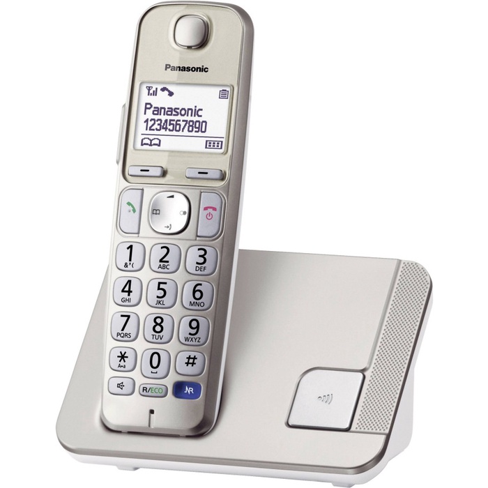 Telepon Wireless Telpon Rumah Cordless Phone Panasonic KX-TGE210