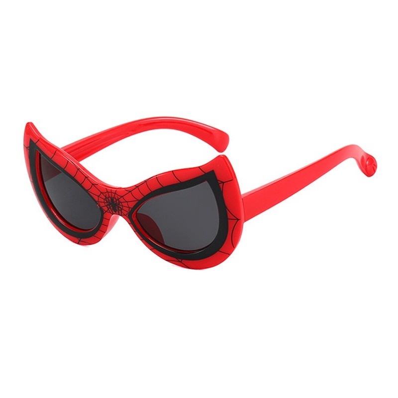 Kartun Spiderman Kacamata Hitam Untuk Anak-Anak Anti-ultraviolet Anak-Anak Kacamata Matahari Fashion Bayi Kepribadian Sunglass UV400 Kacamata Anak-Anak Hadiah