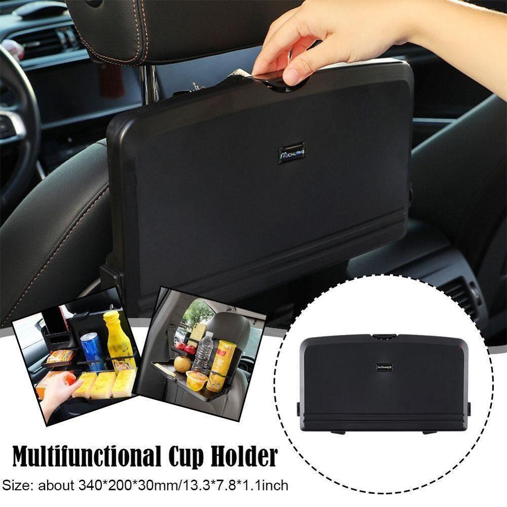 Popular Car Drink Holder Tray Aksesoris Mobil PP Meja Komputer Meja Makan Mobil