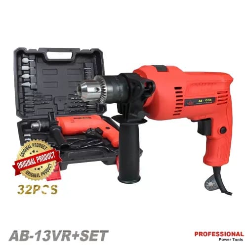 GARANSI RESMI 100% YUKIDO  Bor Listrik 10mm Tangan Kayu Besi Electric Drill 10 mm Reversible Bolak Balik Variable Speed Mesin