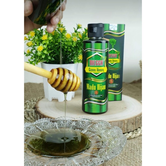 b Madu Hijau Mecca Madu Hijau Herbal Lambung Asli 210 Gram Mengatasi