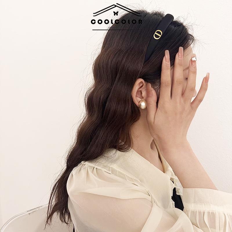 COD❤️Bando Huruf Warna Pita Rambut Aksesoris Rambut Gadis Korea Headband Bandana- cl