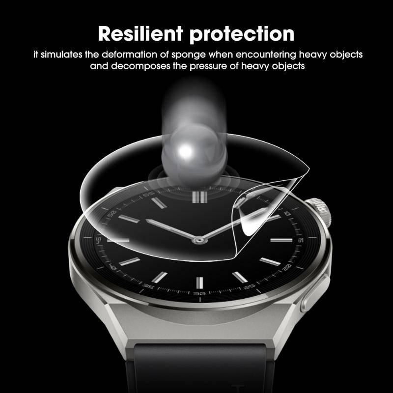 Soft Clear Hydrogel Film Pelindung Untuk Huawei Watch 4pro 46MM 48MM Anti blue light Pelindung Layar Untuk Huawei Watch4 Watch4Pro