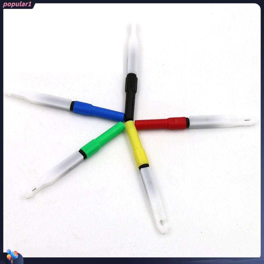 Populer 10pcs Isolasi Kawat Tindik Probe Tes Listrik Probe Piercing Klip Test Probe Banana Plug Otomotif Diagnostik Test Aksesoris