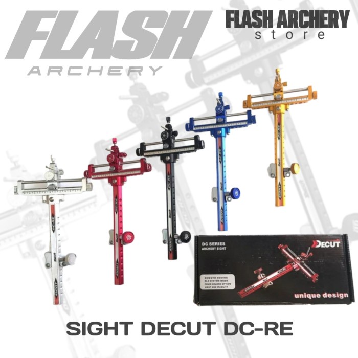 FISIR / SIGHT DC-RE DECUT Micro Clik | FISIR VISIR SIGHT BIDIKAN PANAHAN RECURVE Sight / Fisir DC-RE