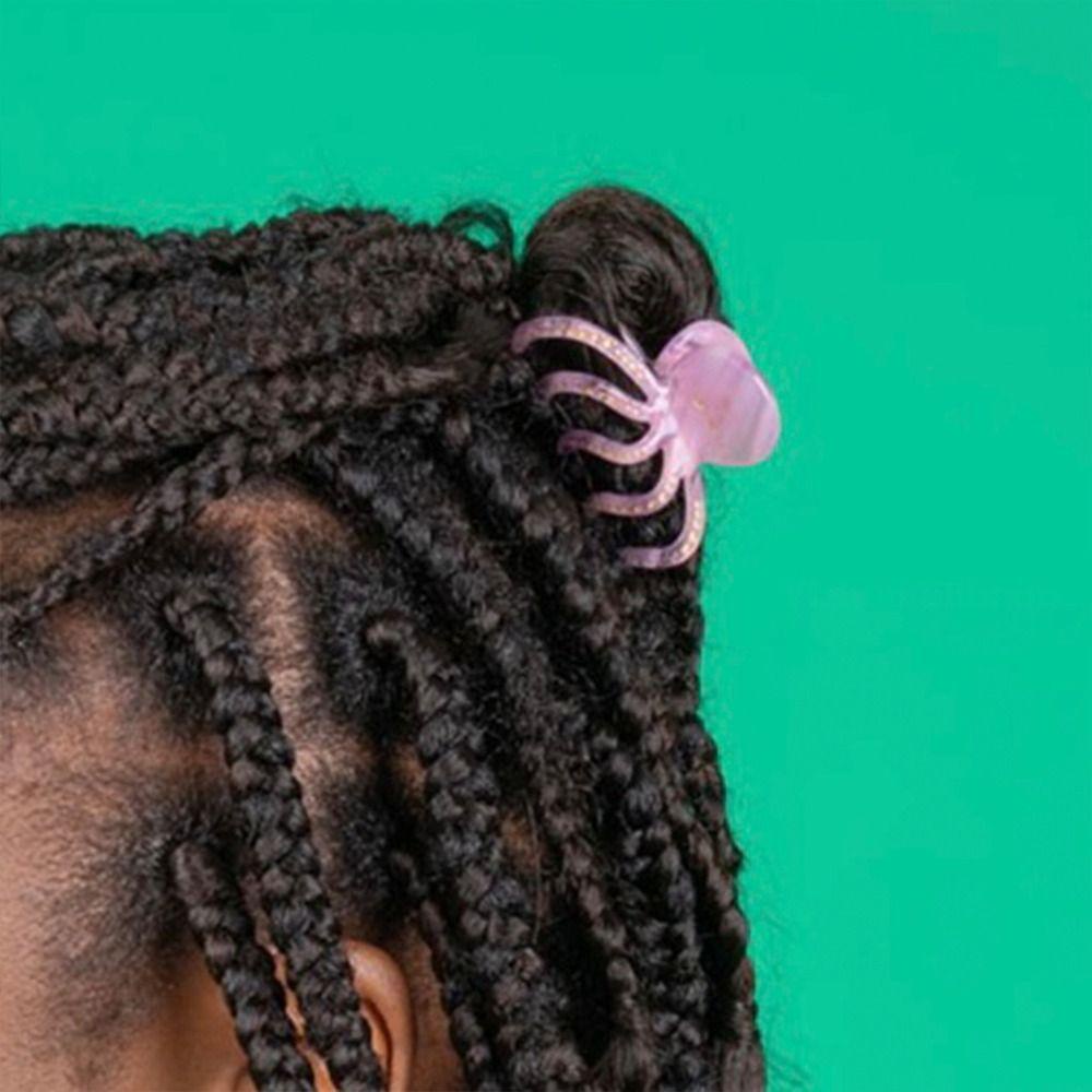 Needway Gurita Hair Claw Untuk Anak Perempuan Hiu Klip Rambut Sederhana Dolphin Bintang Laut Creature Laut Grab Clip Hiasan Kepala Gaya Korea