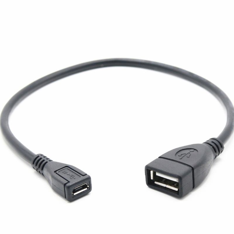 Cre Usb2 0 Female to Micro USB Female Adapter Usb2 0 Kabel Charger Konverter Transfer Data Adapter USB Extension Cable