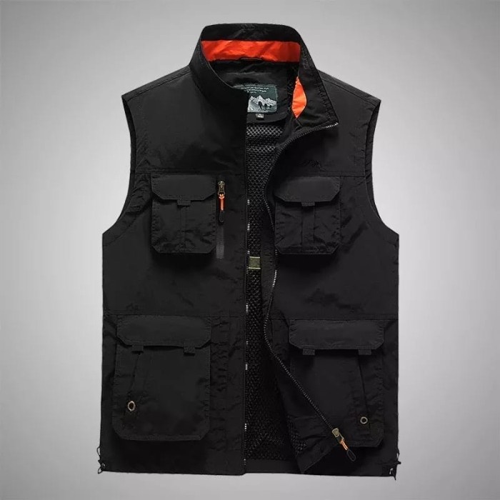 vest parasut /rompi lapangan/jaket rompi