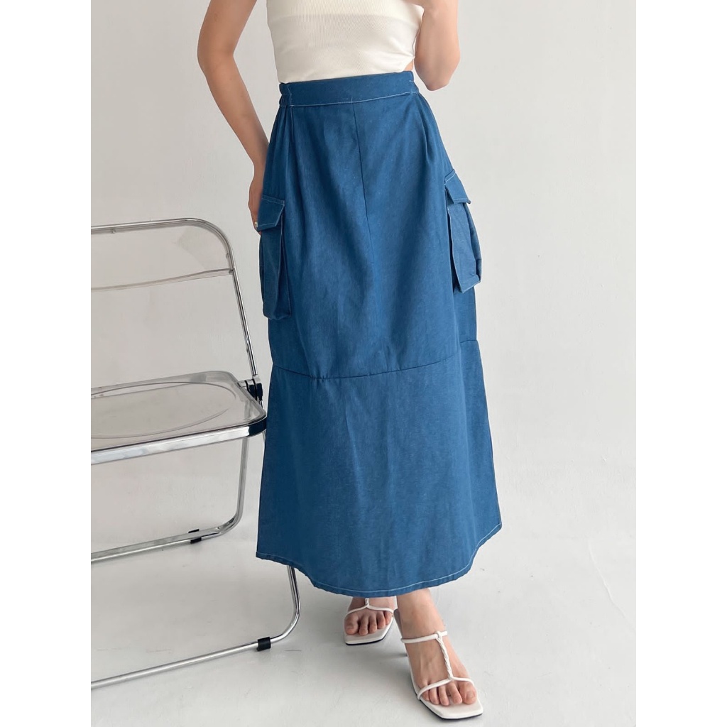 Mevinka Cargo Skirt Rok Cargo A541