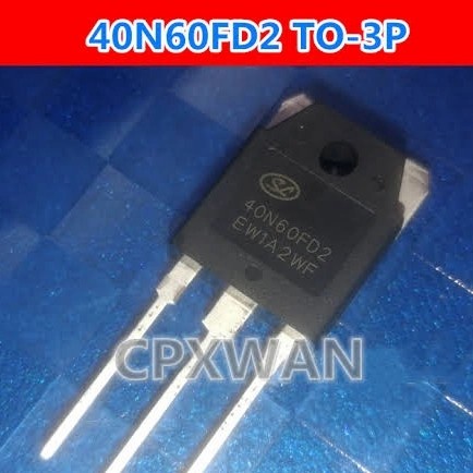 40N60FD2 SGT40N60FD2PN 40N60 Mesin Las IGBT 40A 600V SiLan To-3p Pengganti 40N60FD