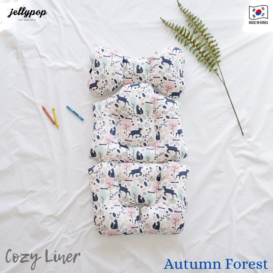 Jellypop Cozy Liner Alas Kereta Dorong Anak Bayi