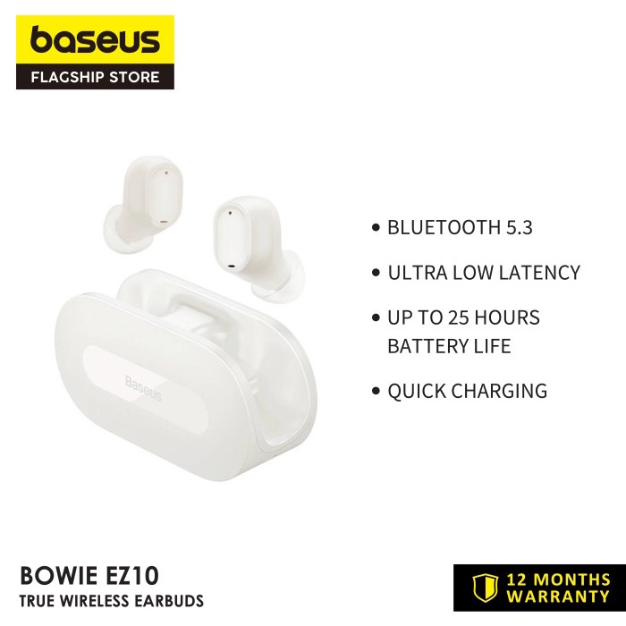 Baseus Bowie EZ10 True Wireless Earphones TWS Mini Earbuds