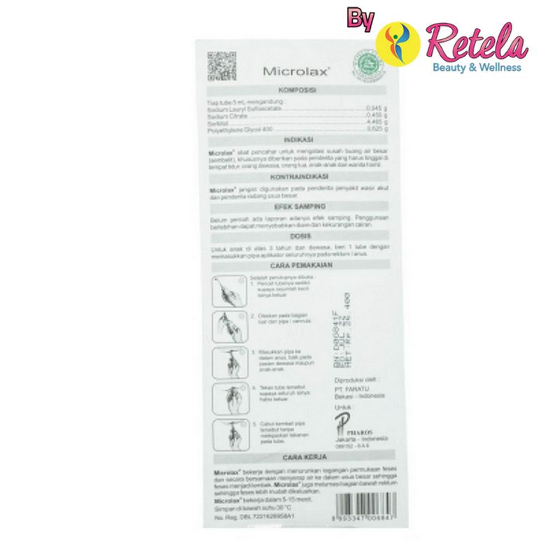 MICROLAX GEL OBAT PENCAHAR 5ML