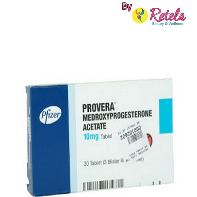 Provera 10mg Tab 10`S*New Pack