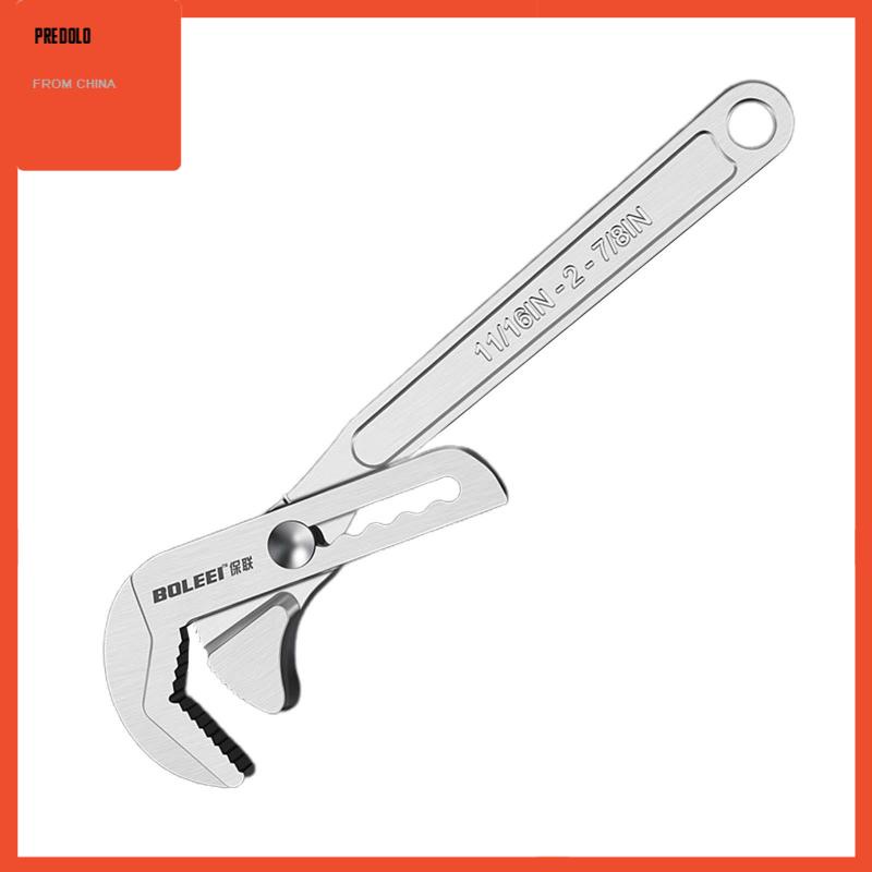 [Predolo] Adjustable Wrench Kunci Kamar Mandi Untuk Tabung Perbaikan Mobil Perawatan Rumah