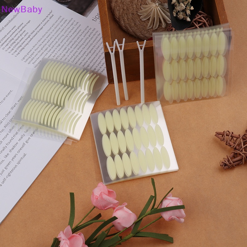 Newbaby 1056Pcs Stiker Invisible Eyelid Paste Transparan Self-Adhesive Double Eye Tape ID