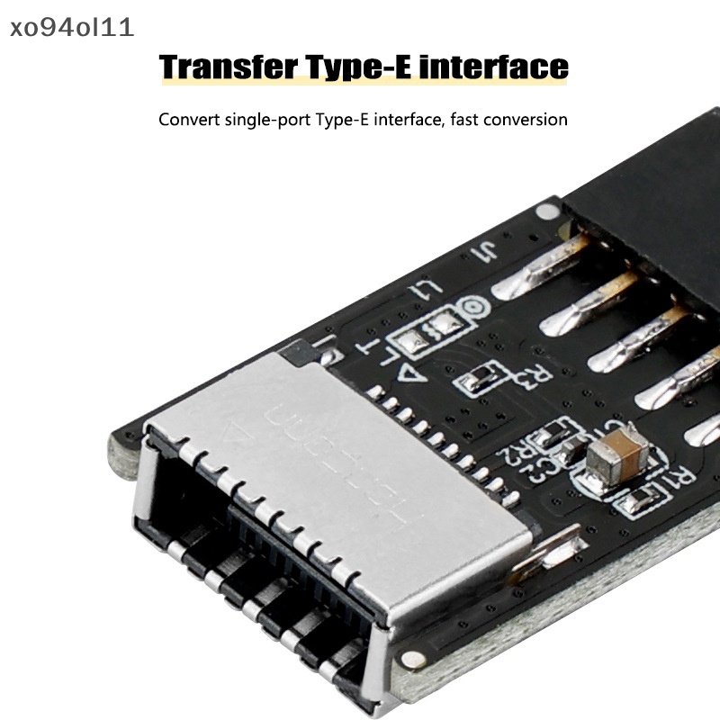 Header XO 9Pin Female Ke Type-E Adapter Motherboard 9-pin Extension Tipe-E Ke Key-A Converter Adapter OL