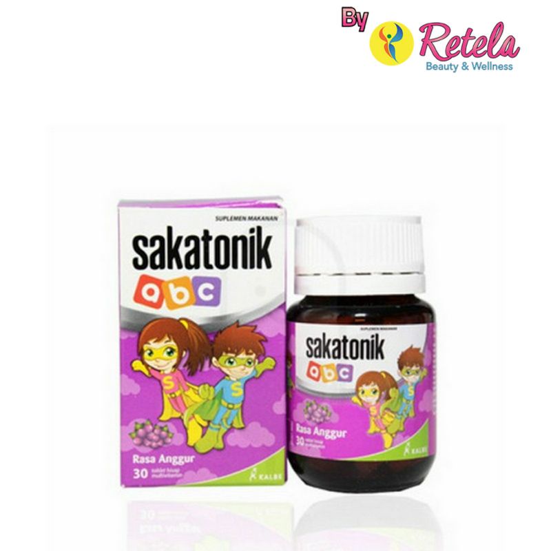 SAKATONIK ABC ANGGUR 1 BOTOL 30 TABLET