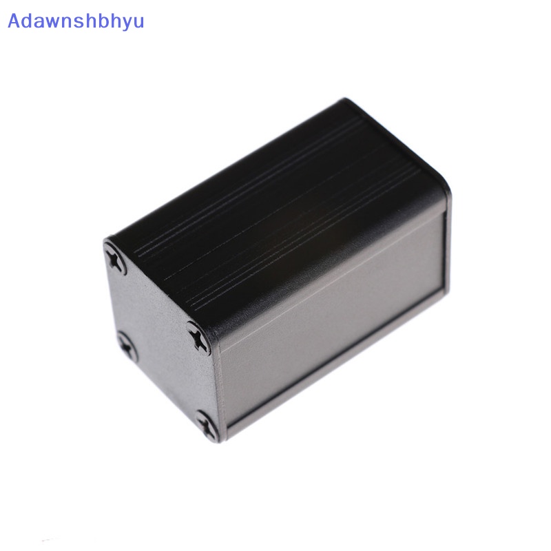 Adhyu 40*25*25mm Extruded PCB Aluminium Box Kandang Hitam Proyek Elektronik Case ID