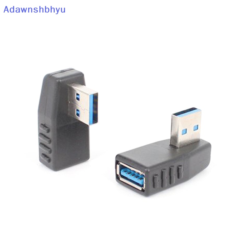 Adhyu Adapter Konektor USB 3.0 A Male To Female Siku Kiri Kanan 90derajat ID