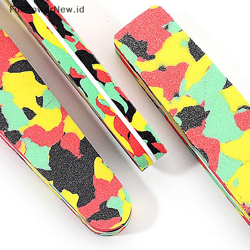 Power 5Pcs Amplas Kuku Penderita Acrylic Manicure Care Files Art Surface Sponge ID