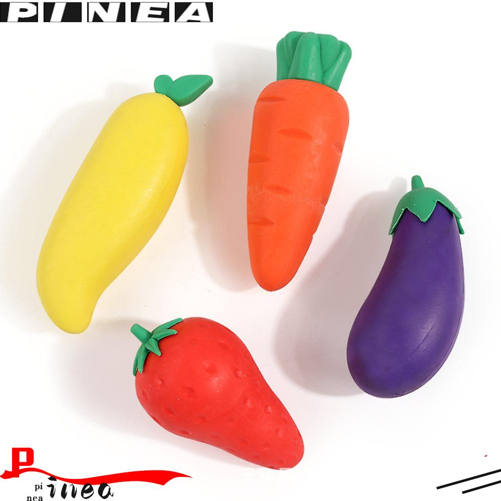 Nanas 3pcs Fruit Eraser Strawberry Terong Mangga Jumbo