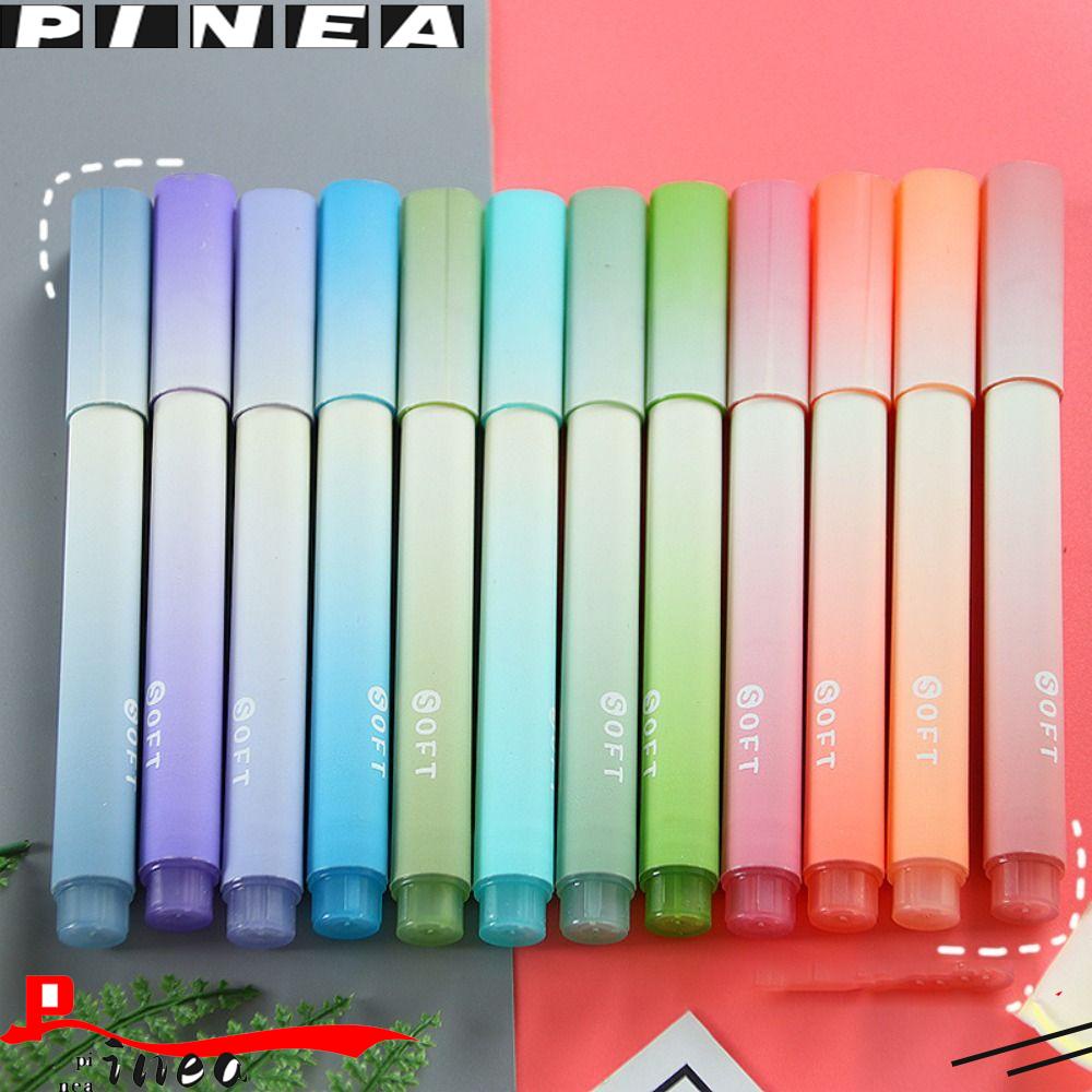 Nanas 4PCS /Set Stabilo Pen Set Candy Color Drawing Graffiti Alat Tulis Color Pen