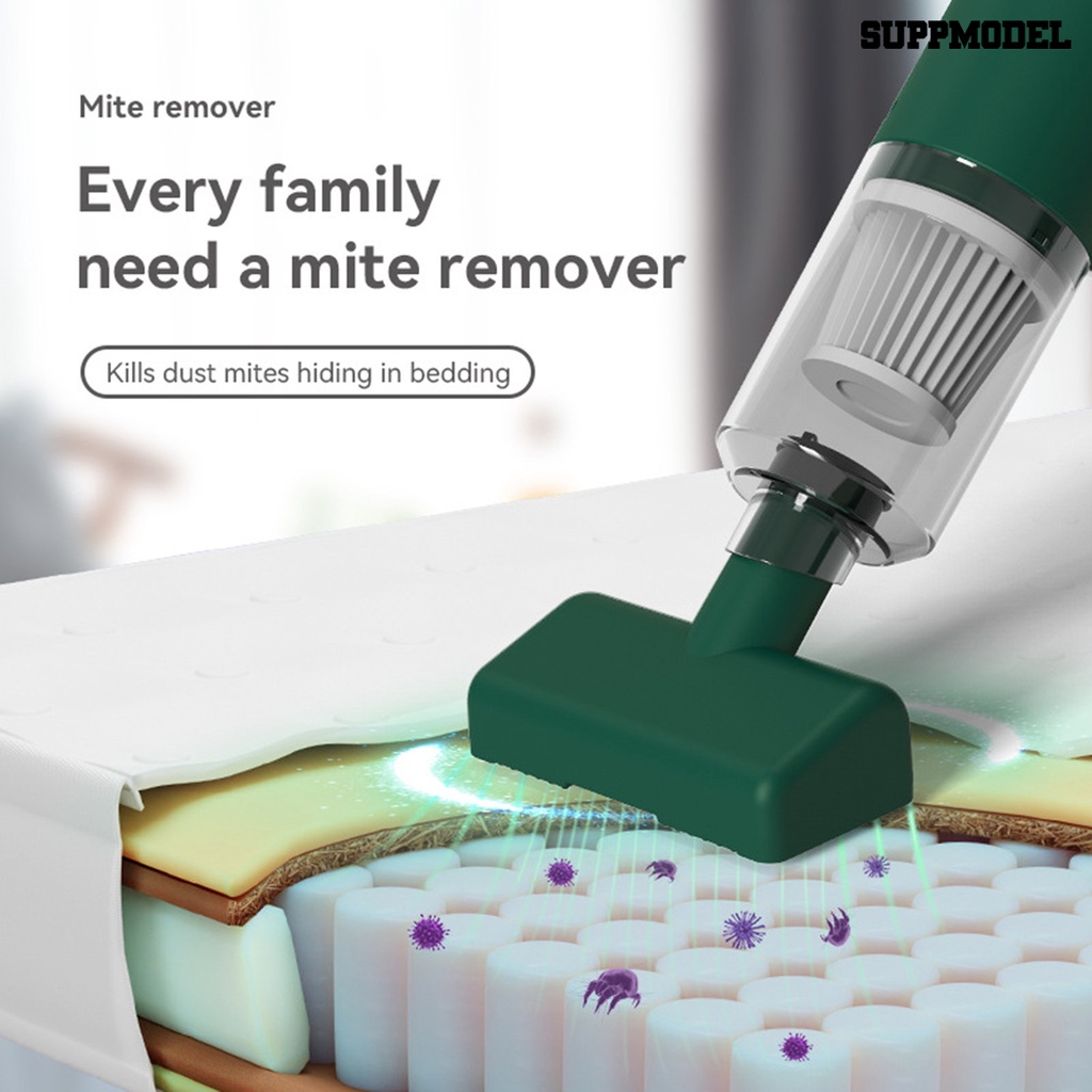 [SM] Car Cleaner Portable Dual-use Hisap Kuat 2500PA 1500mAh Penghilang Tungau ABS Mini Handheld Auto Vacuum Cleaner Rumah Supply