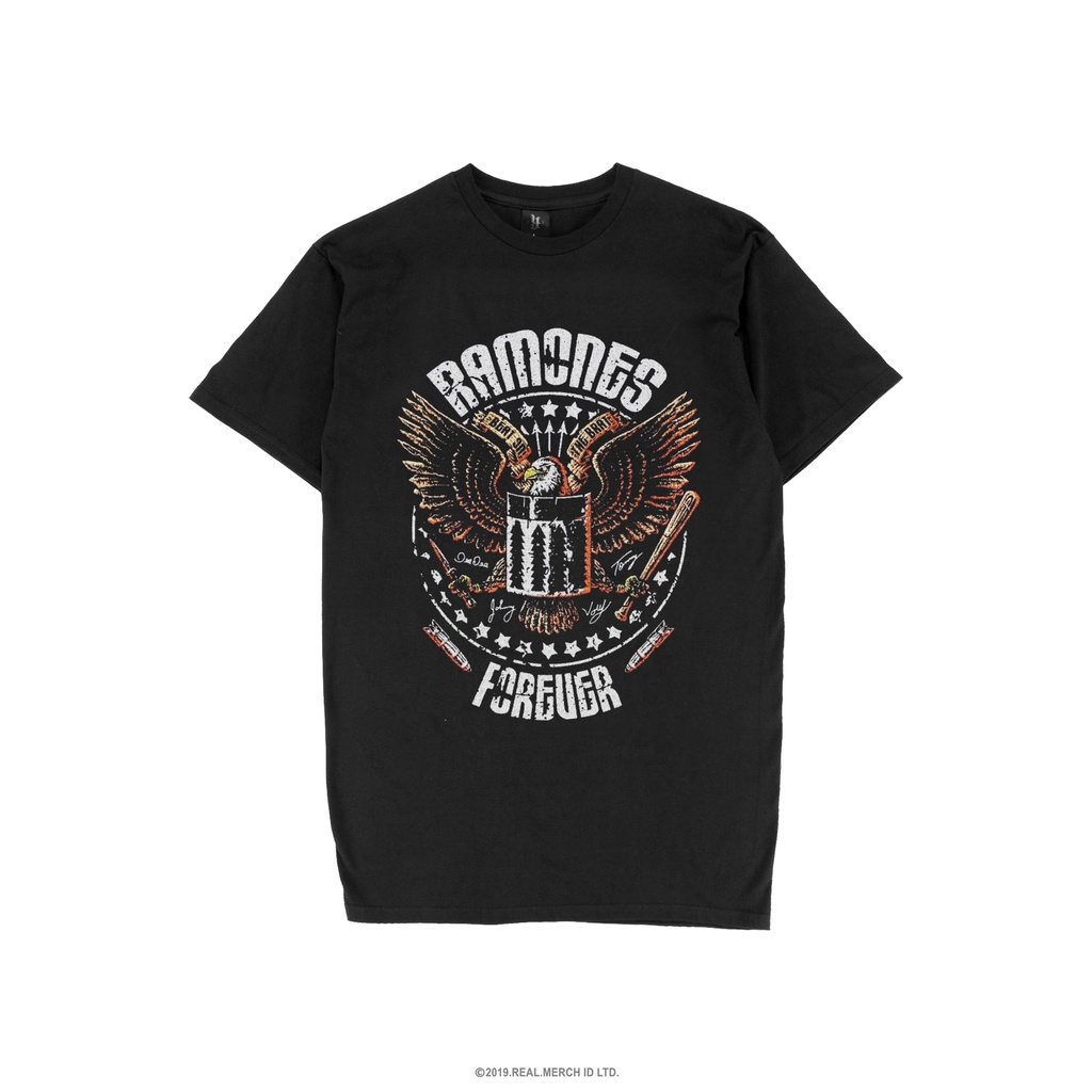 MURDER INK CLOTH - KAOS RAMONES EAGLE | NSA PREMIUM KAOS RAP BOOTLEG VINTROCK METAL BAND BIG SIZE KA