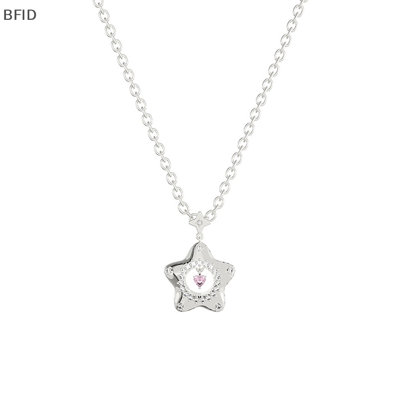 [BFID] Baru Berharap Bintang Kalung Wanita Rantai Klavikula Desain Rasa Valene Day Gift Untuk Hadiah Perhiasan Pesta Pacar [ID]