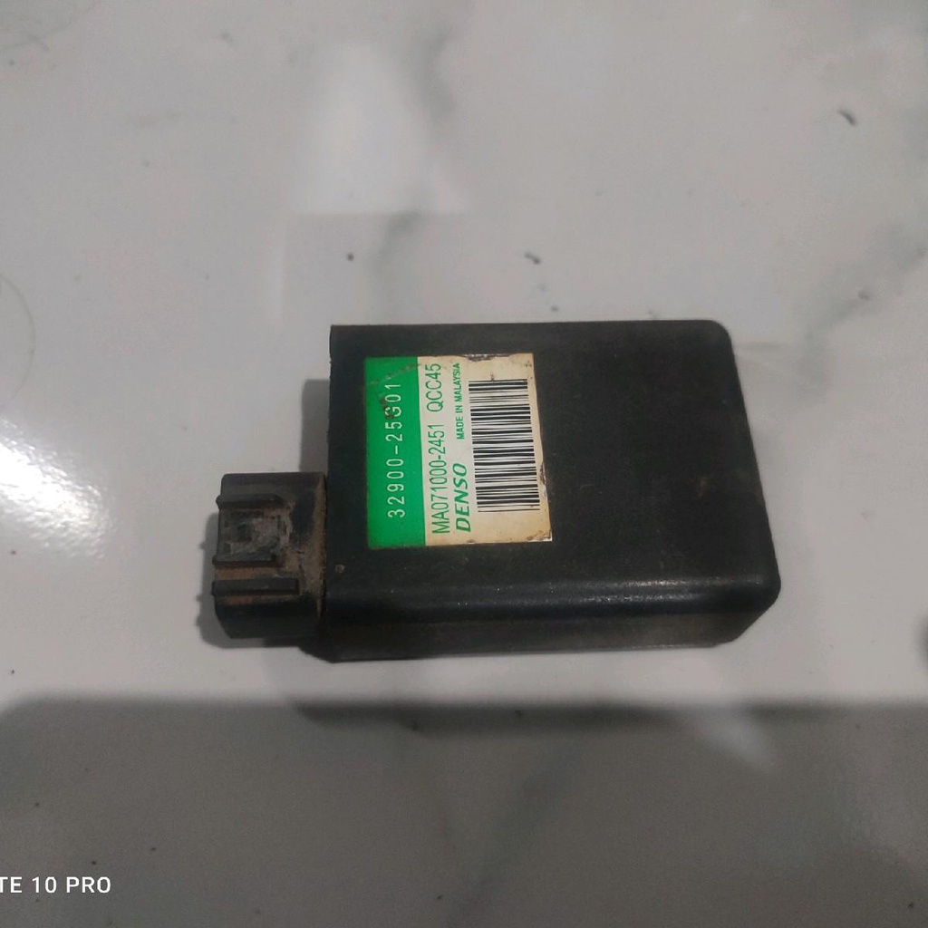 cdi ecu satria fu karbu DENSO strip hijau ori lepasan
