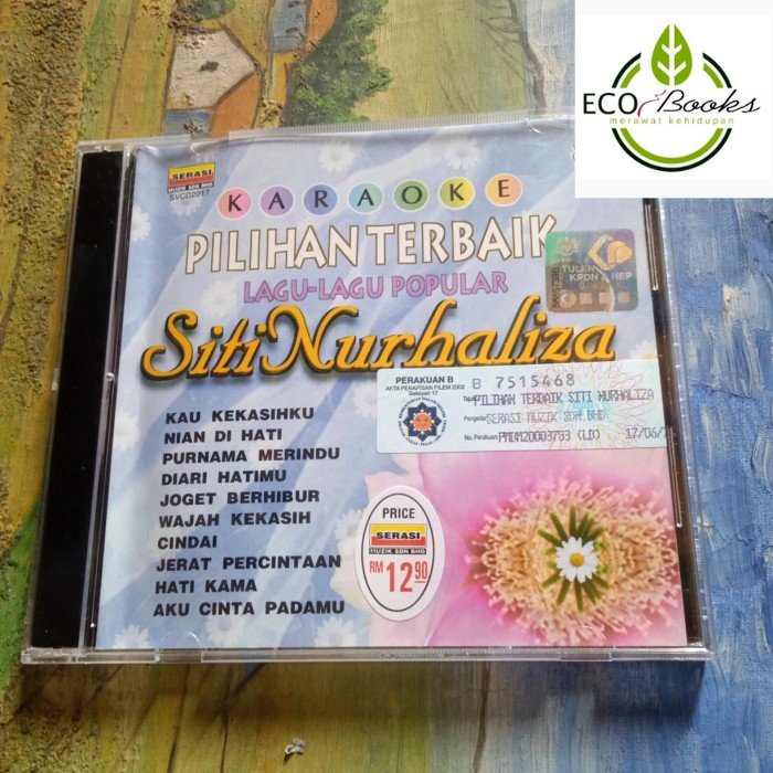 Ecobooks - VCD karaoke pilihan terbaik lagu lagu popular Siti Nurhaliza