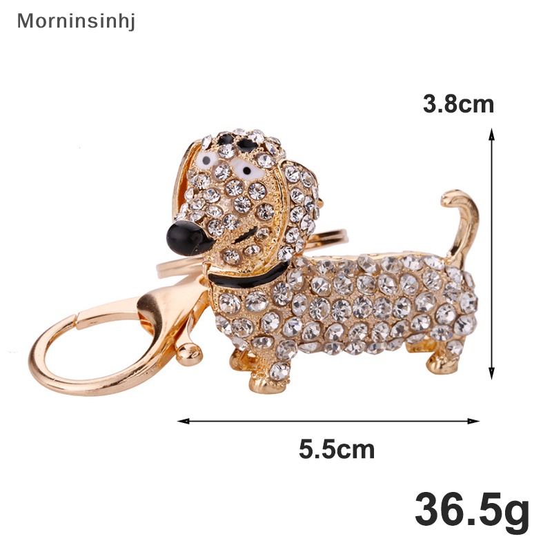 Mornin Fashion Dog Dachshund Gantungan Kunci Mobil Gantungan Kunci Pesona Liontin Keys Holder Keyring id