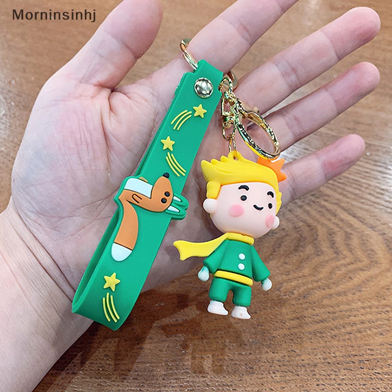 Mornin Kartun Pangeran Kecil 3D Angka Gantungan Kunci Hewan Rubah Lanyard Key Rings Bag Do id