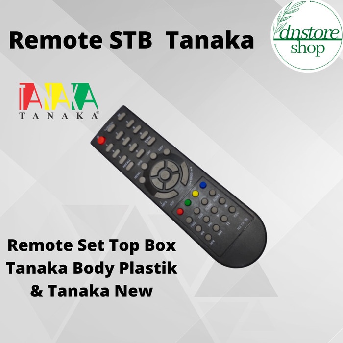Remote stb tanaka Set Top Box Tanaka Body Plastik & Tanaka New