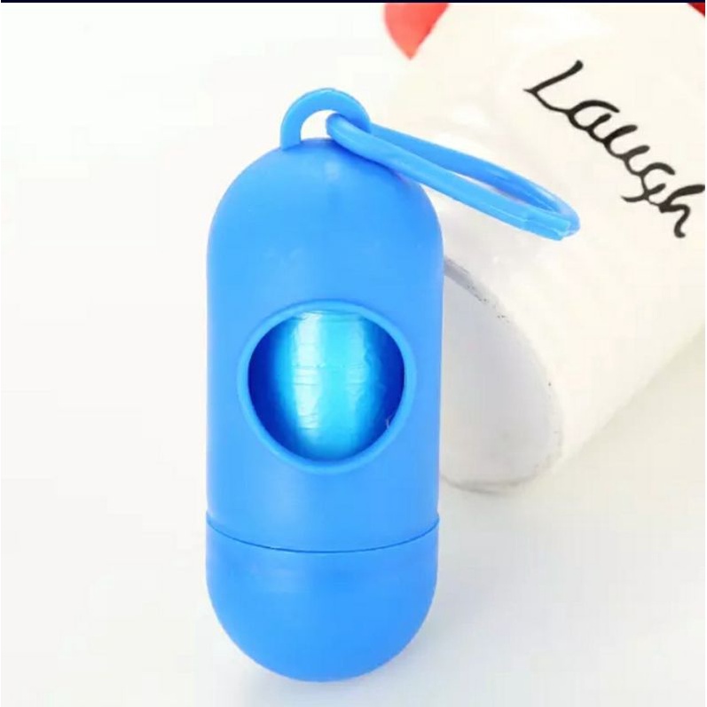 paket poop bag dispenser gantung set kantong sampah plus wadah gantungan poop bag gantungan tempat kantong sampah