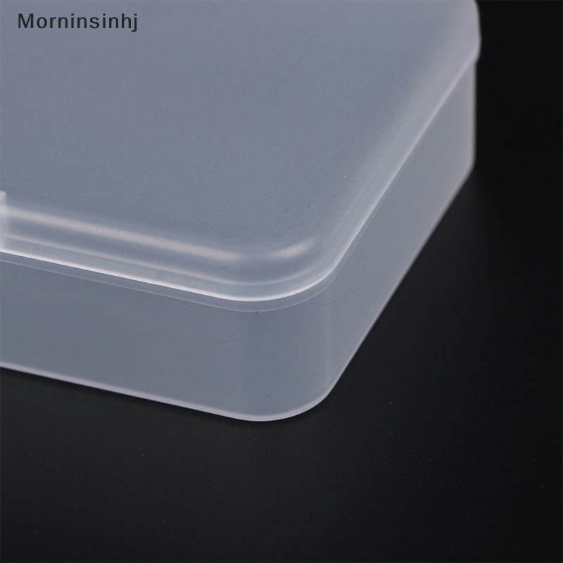 Mornin Kotak Penyimpanan Plastik Mini Case Nail Art Tips Palsu Permata Makeup Wadah Kosong id