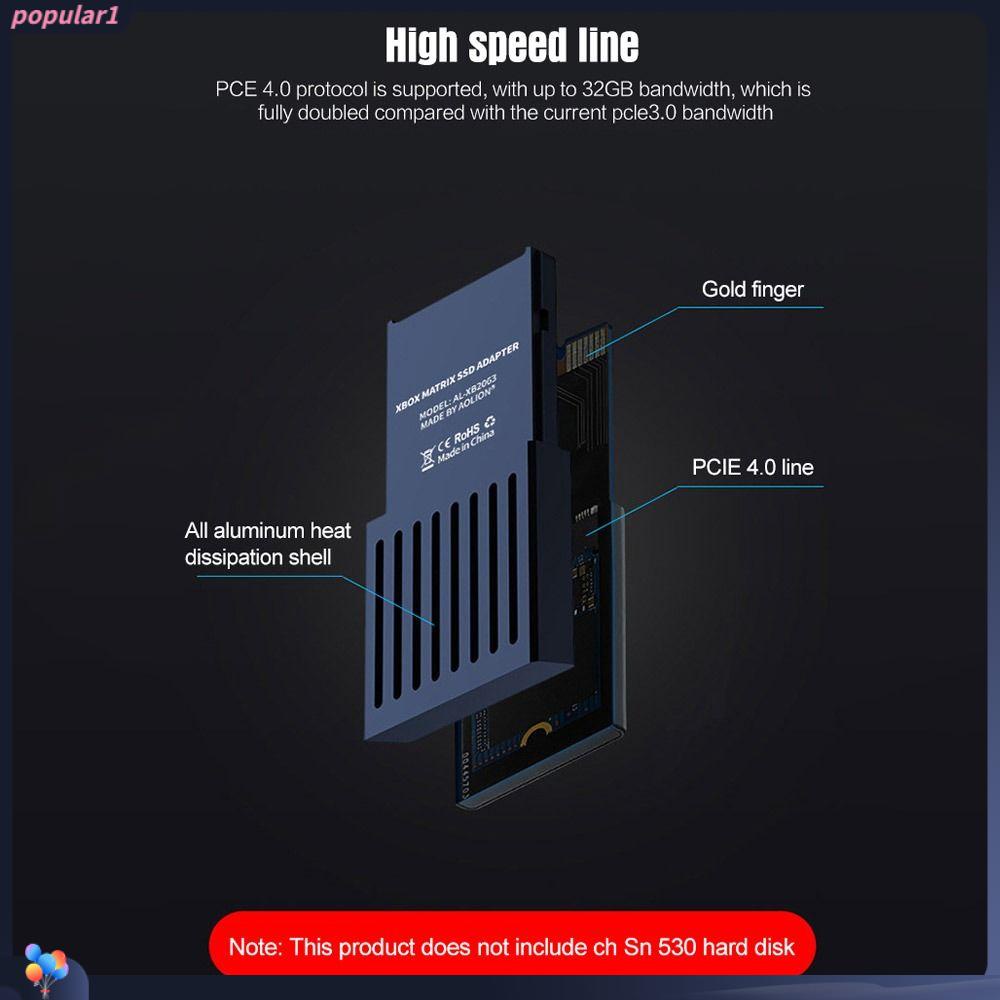 POPULAR Populer Bagian Pengganti Konversi Hardisk PCIe 4.0 Gaming HDD Extension Untuk Xbox X/S
