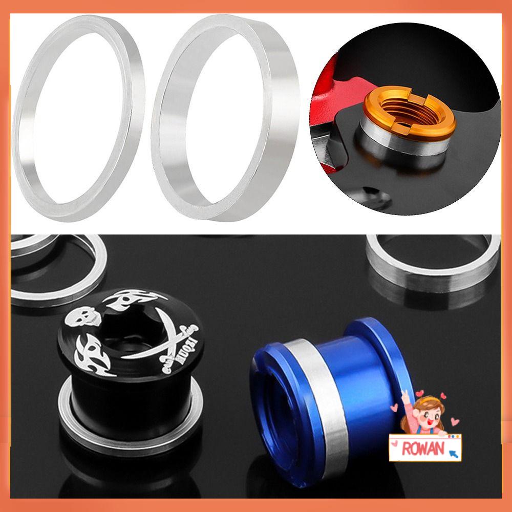 R-FLOWER 10pcs Sekrup Roda Rantai Kualitas Tinggi Aluminium Double Change Bike Part