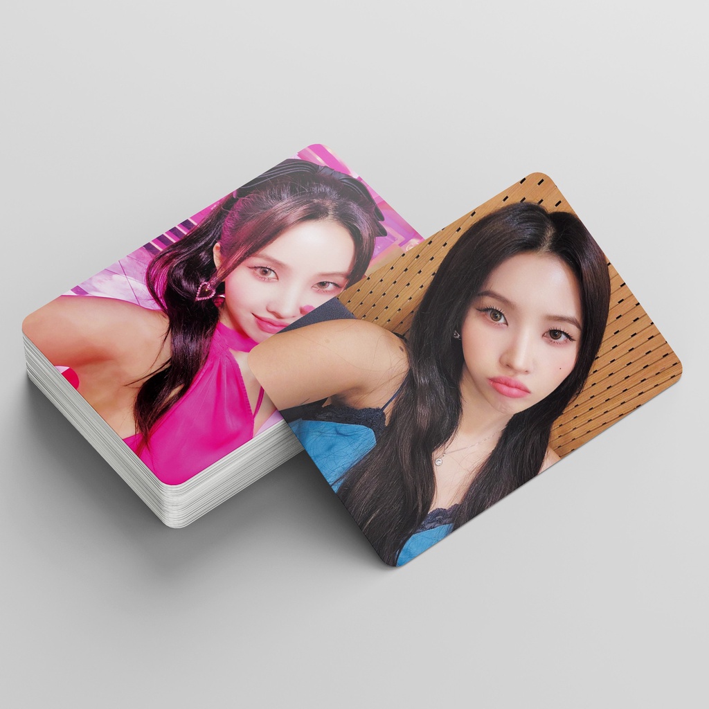 55pcs /box SOYEON (G)I-DLE Photocards Album I FEEL Lomo Cards GIDLE Kpop Postcards