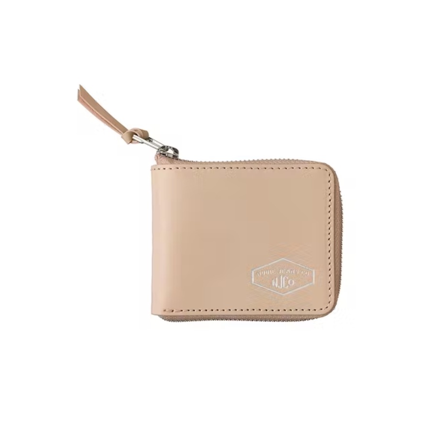 NUDIE BERGENDAHL WALLET ZIP CREAM