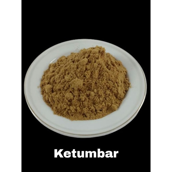

Bubuk ketumbar 1kg Tanaman Herbal Nusantara Free Stiker PIRT Random