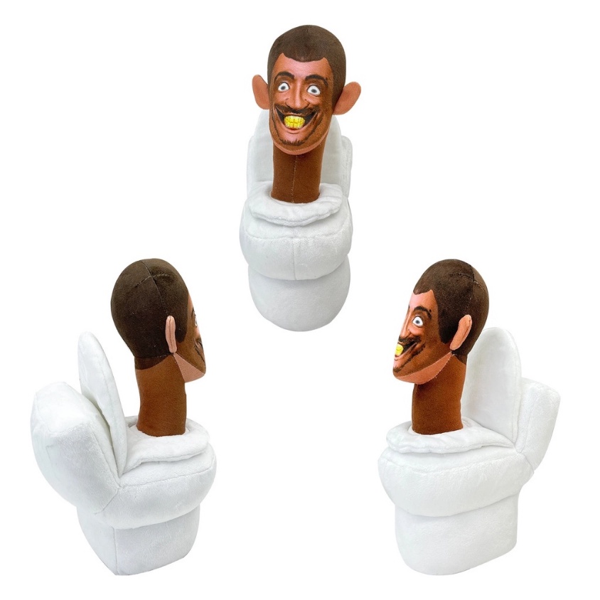 [in Sock]32 cm Skibidi Toilet Mainan Mewah Speakerman bosses Plushies Mainan Boneka Lembut Model Bantal Anime Boneka Untuk Hadiah Ulang Tahun Anak Laki-Laki