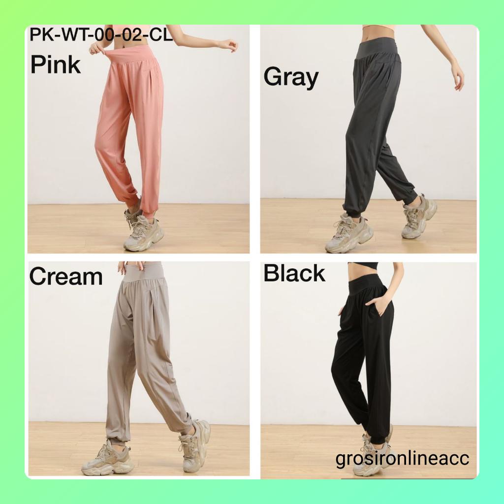 Celana Legging Panjang kurus membentuk yoga perut langsing WT02