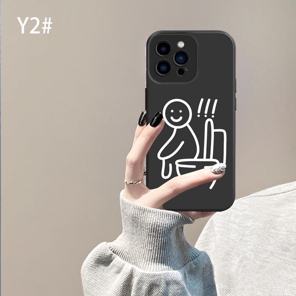 Realme C53 C55 C35 C21Y C25Y C33 C31 C30 C21 Realme 10 C11 C25 C15 C12 C3 C2 Realme 8i 8 pro 5 5i 6i C17 Matchman Minimalis Silikon Lembut Case Cover