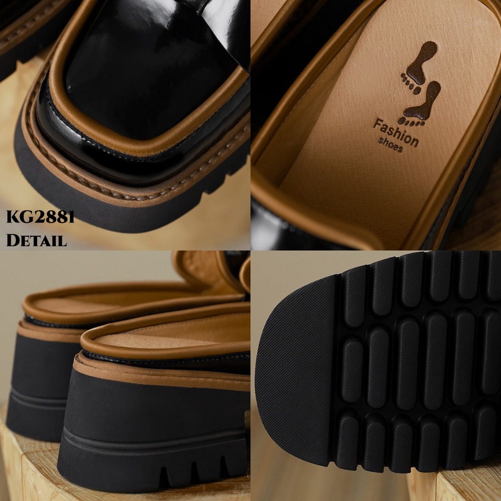 PRF Sneakers Wedges Slop Import Fashion Korea  KG2881